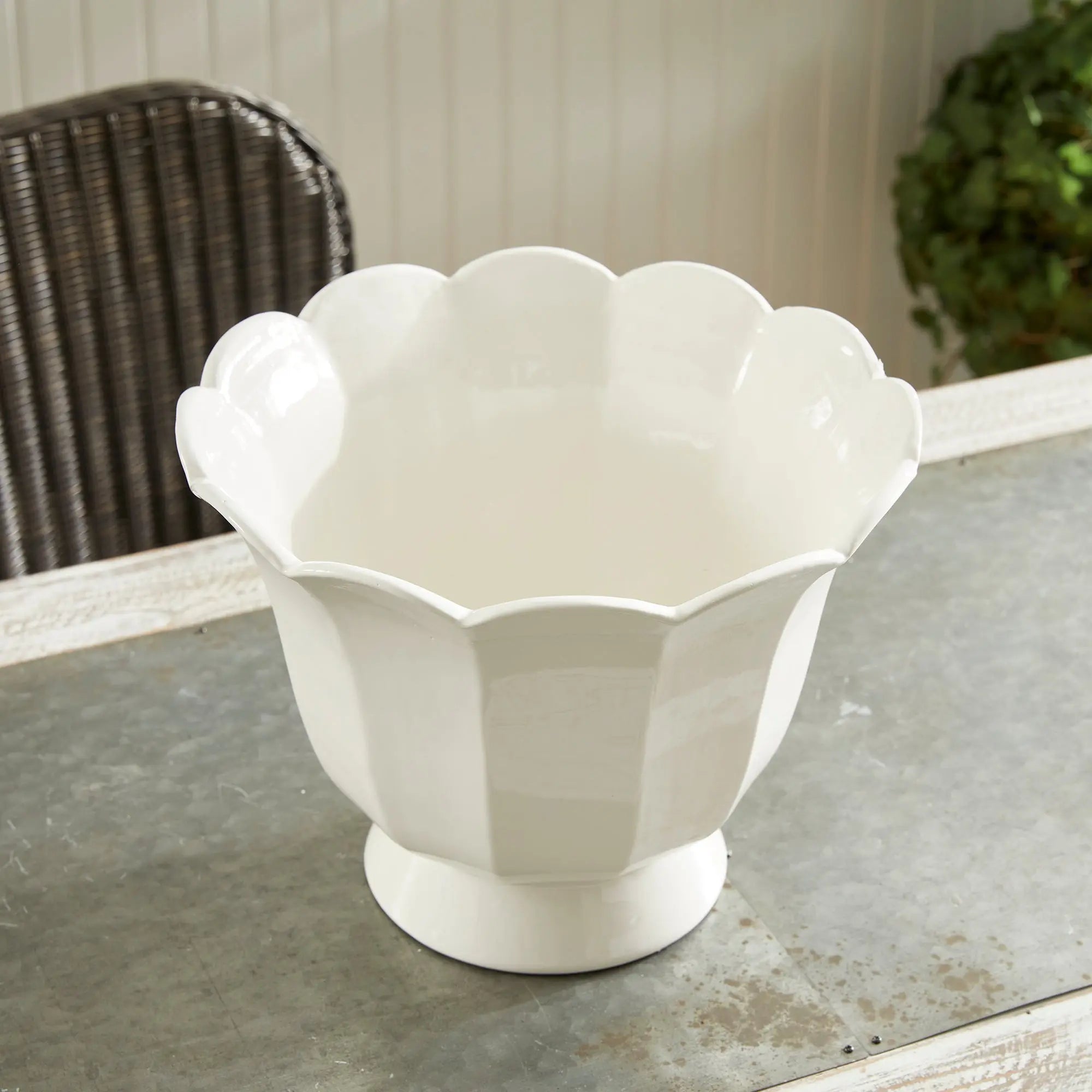 Mirabelle Fluted Cachepot - LARGE