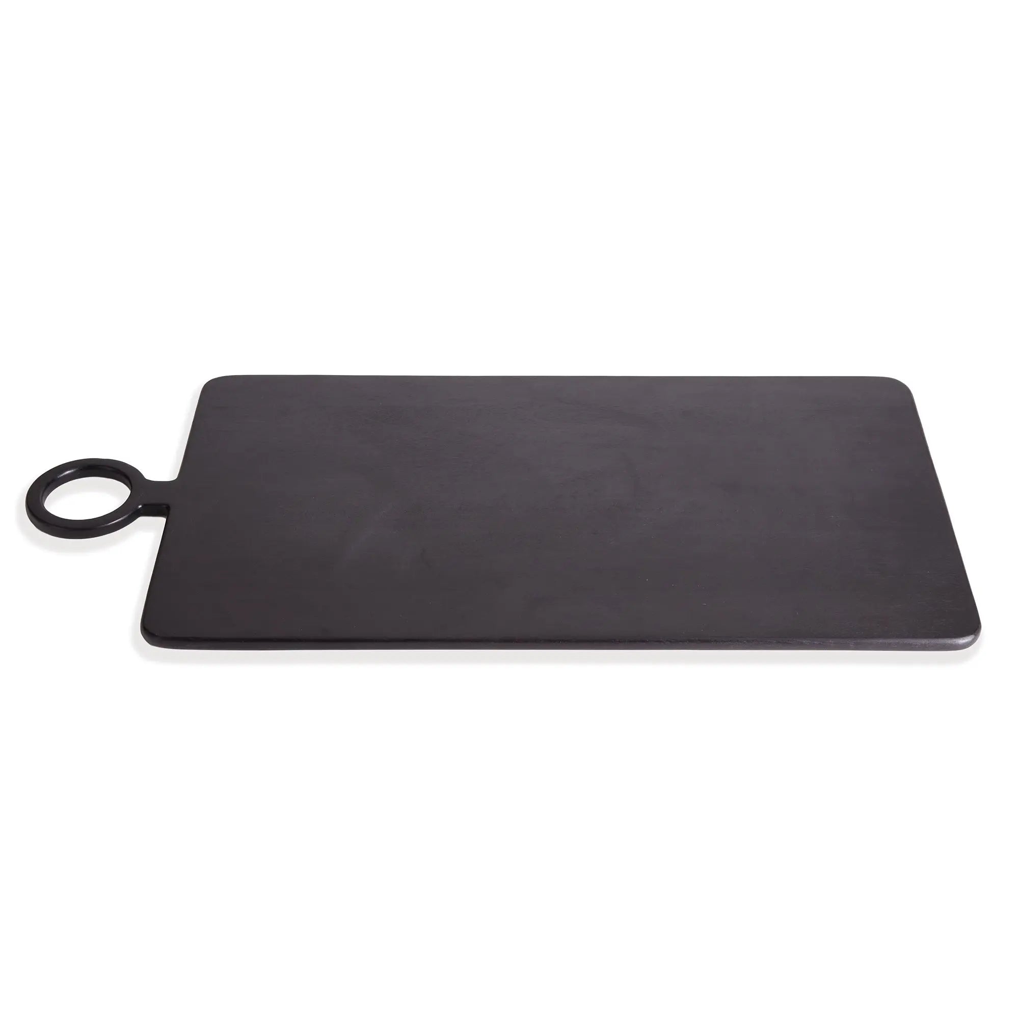 Black mango wood charcuterie board – large size