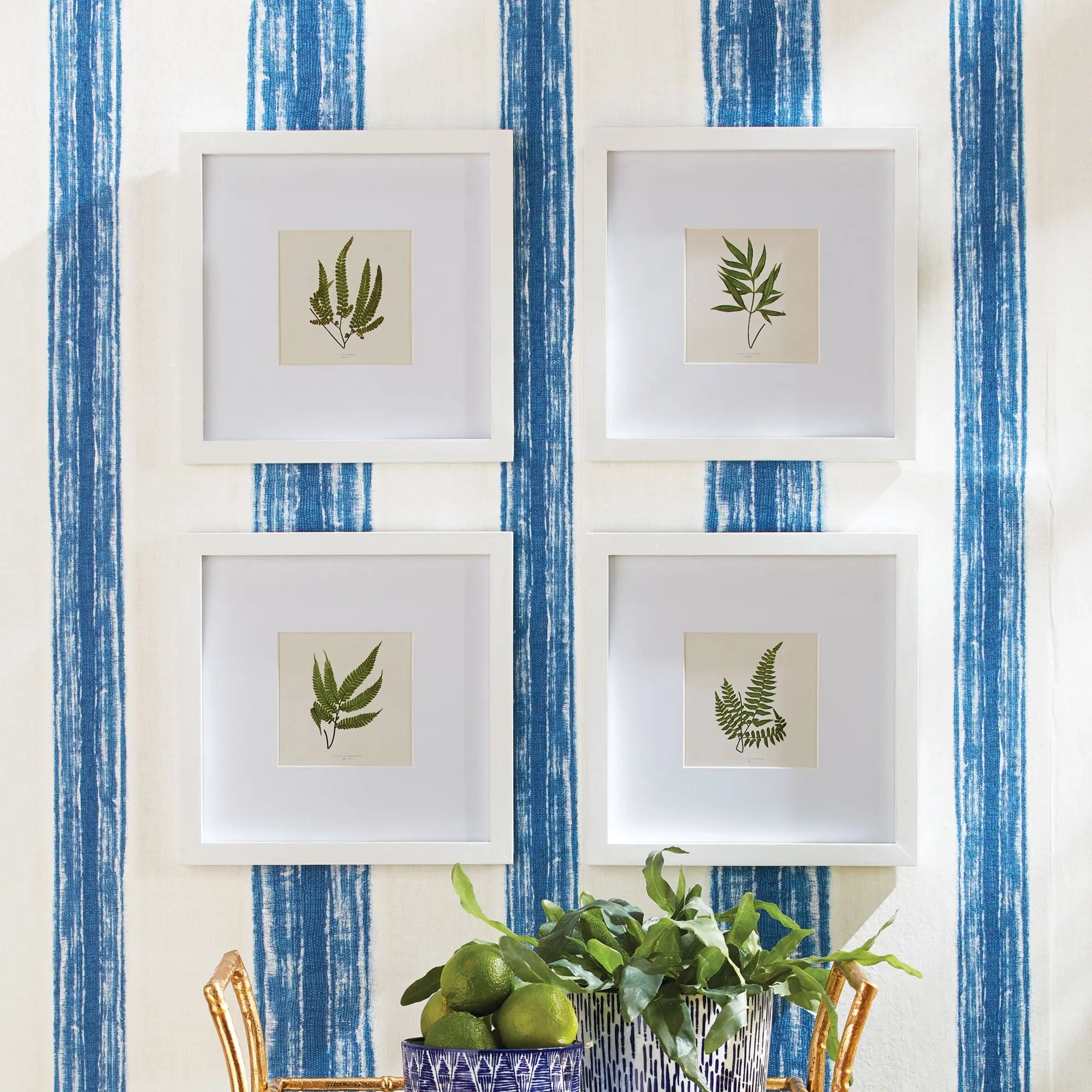 Forest Greenery Petite Prints, SET OF 4