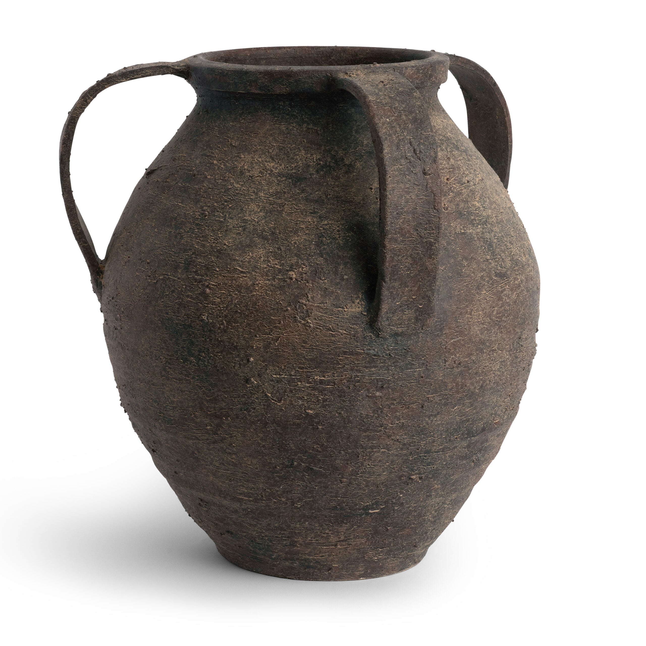 Maureen Vase - Handmade Weathered Grecian Ceramic Vase - Villa Decor & Design