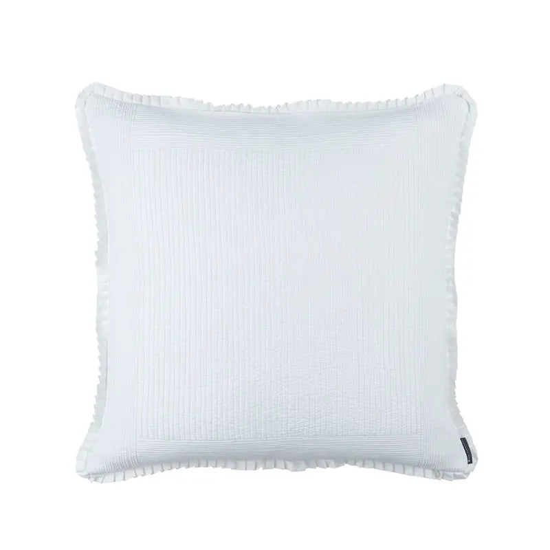 Battersea European Pillow White Cotton 26X26