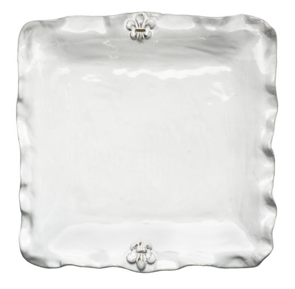 Fleur de Lis Platter - Square or Rectangle