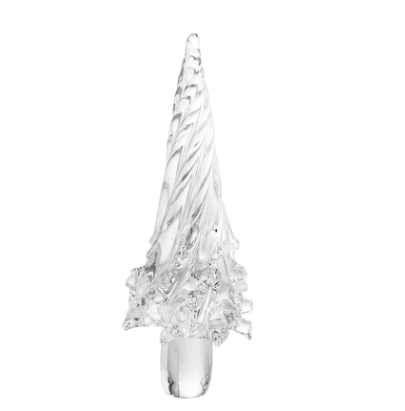 Holiday Clear Glass Trees