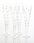 Gatsby Flutes with Gold Dots - Villa Decor Design & Style - 1