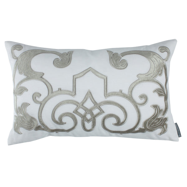 Ice Silver Mozart Pillow - Villa Decor Design & Style - 1