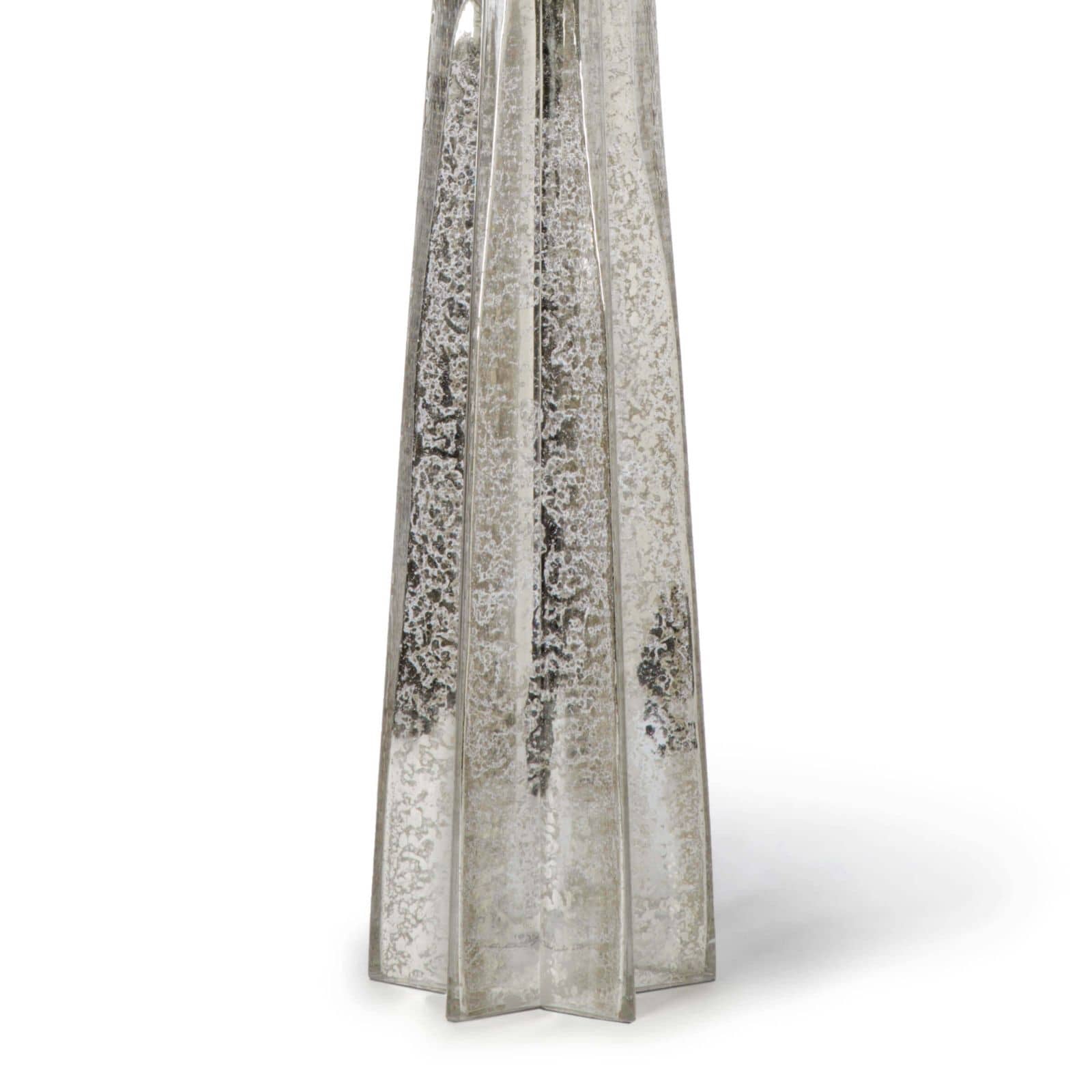 Glass Star Table Lamp (Antique Mercury)