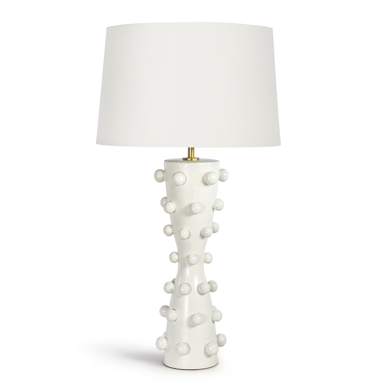 Regina Andrew Pom Pom Ceramic Table Lamp White