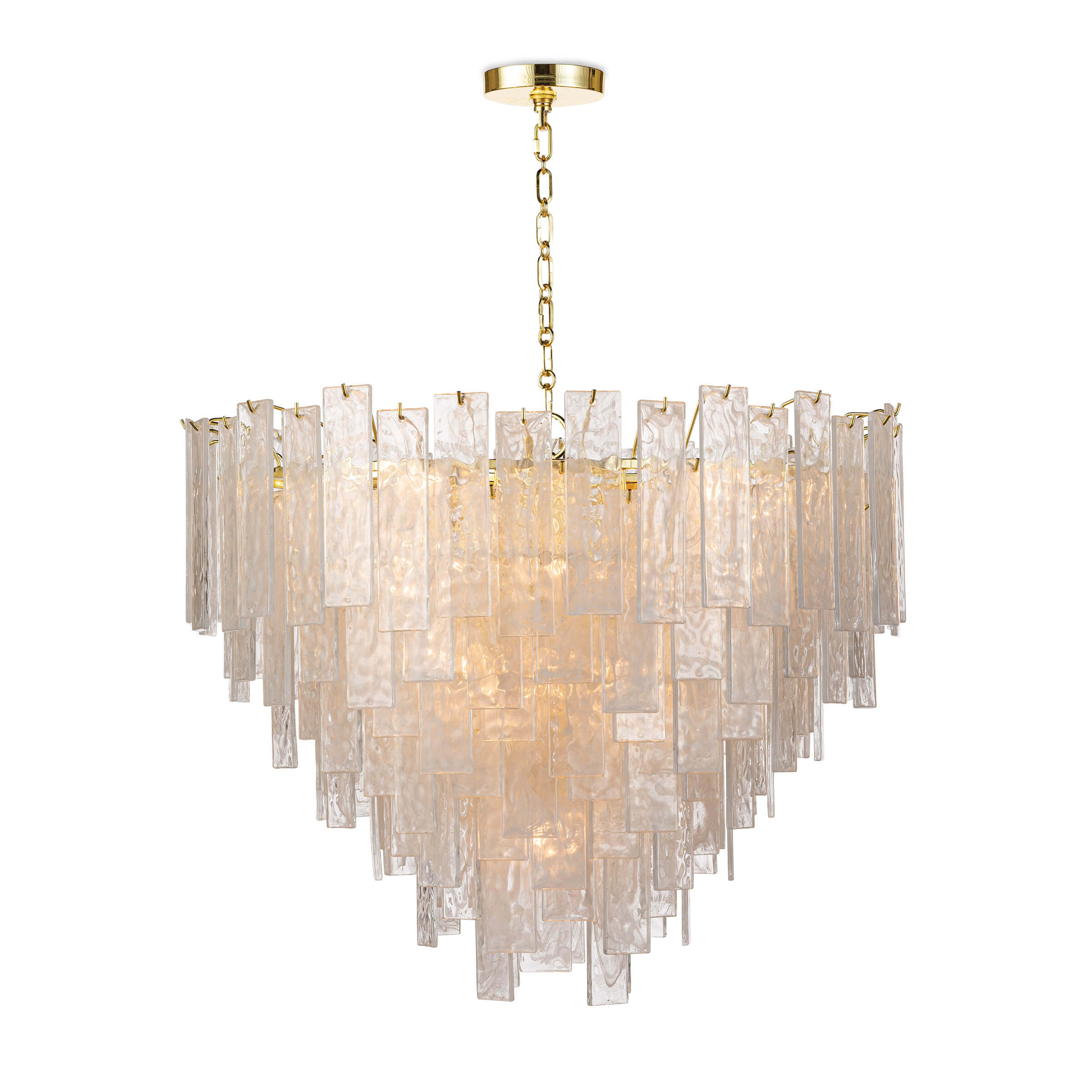 Glacier Chandelier (Gold)