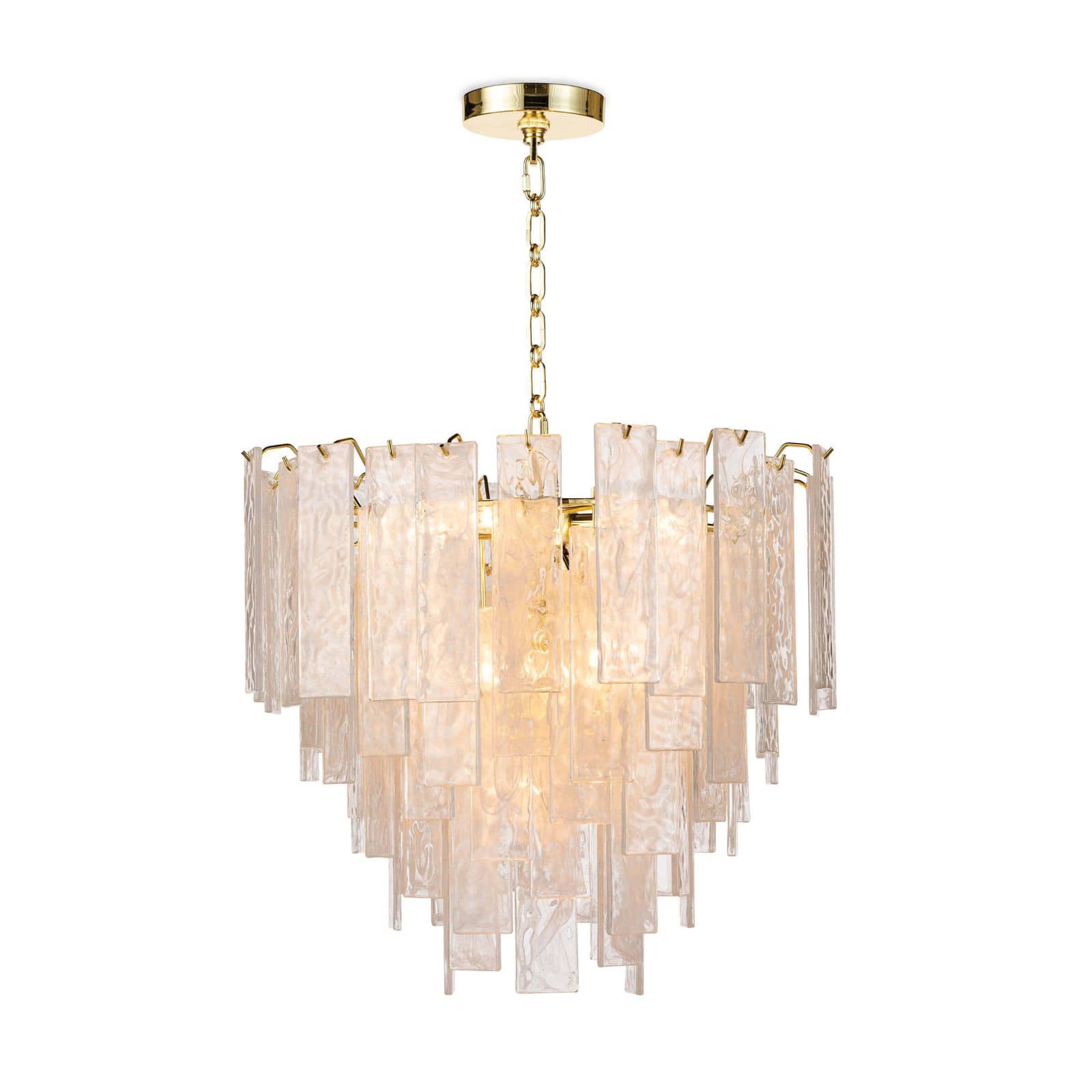 Glacier Chandelier (Gold)