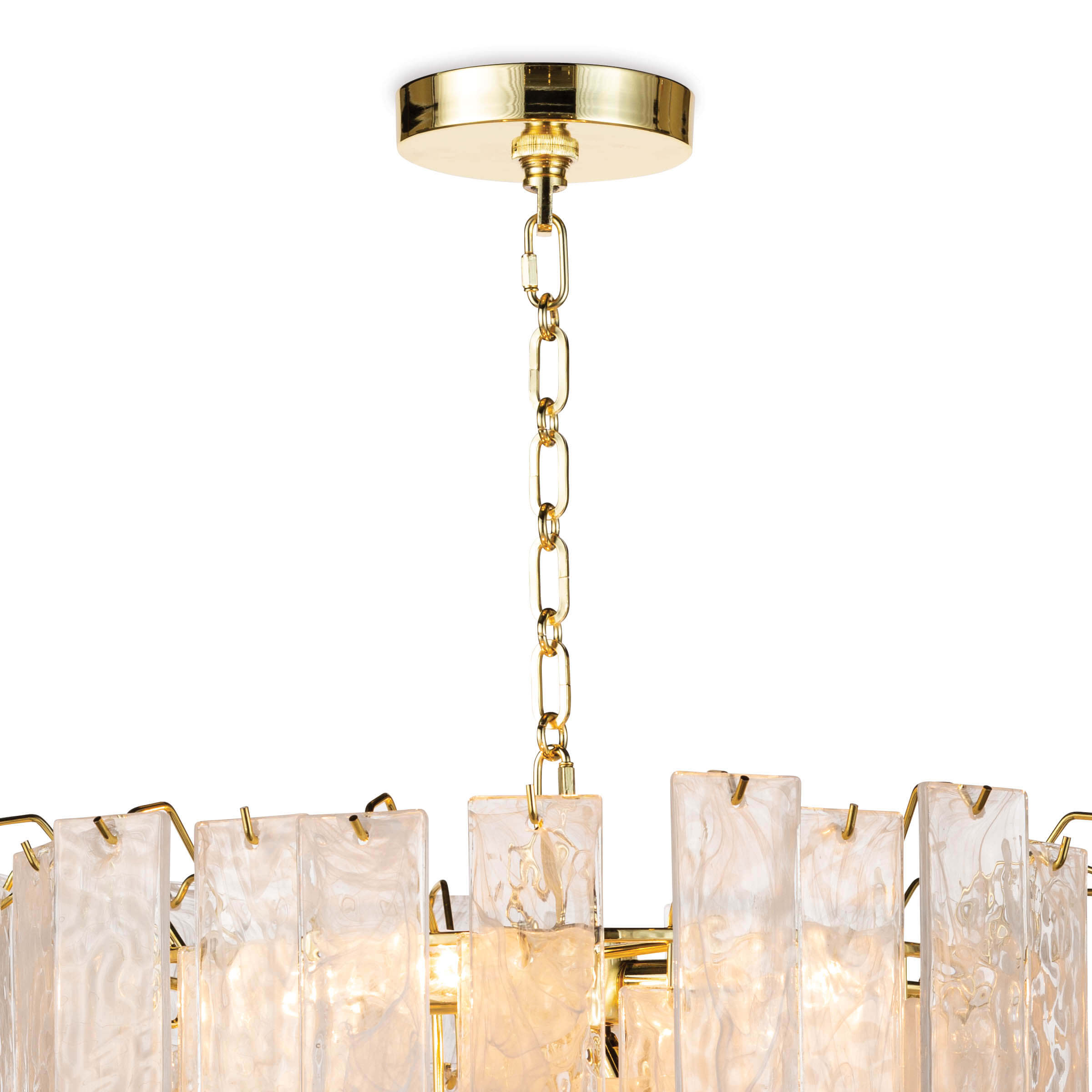 Glacier Chandelier (Gold)