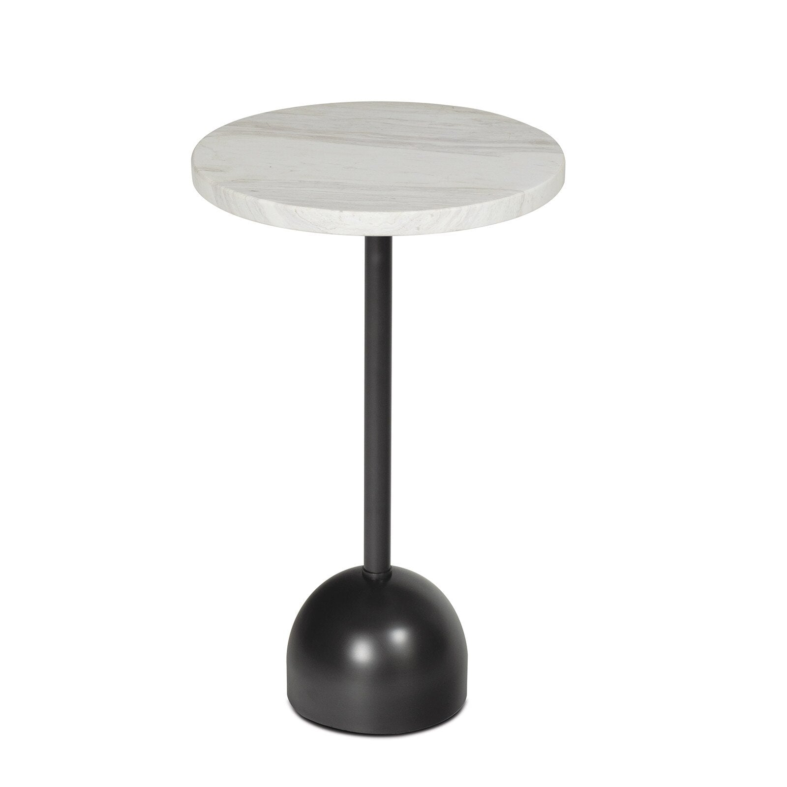 Arthur Accent Table - Round Marble & Goblet Base Side Table - Villa Decor & Design