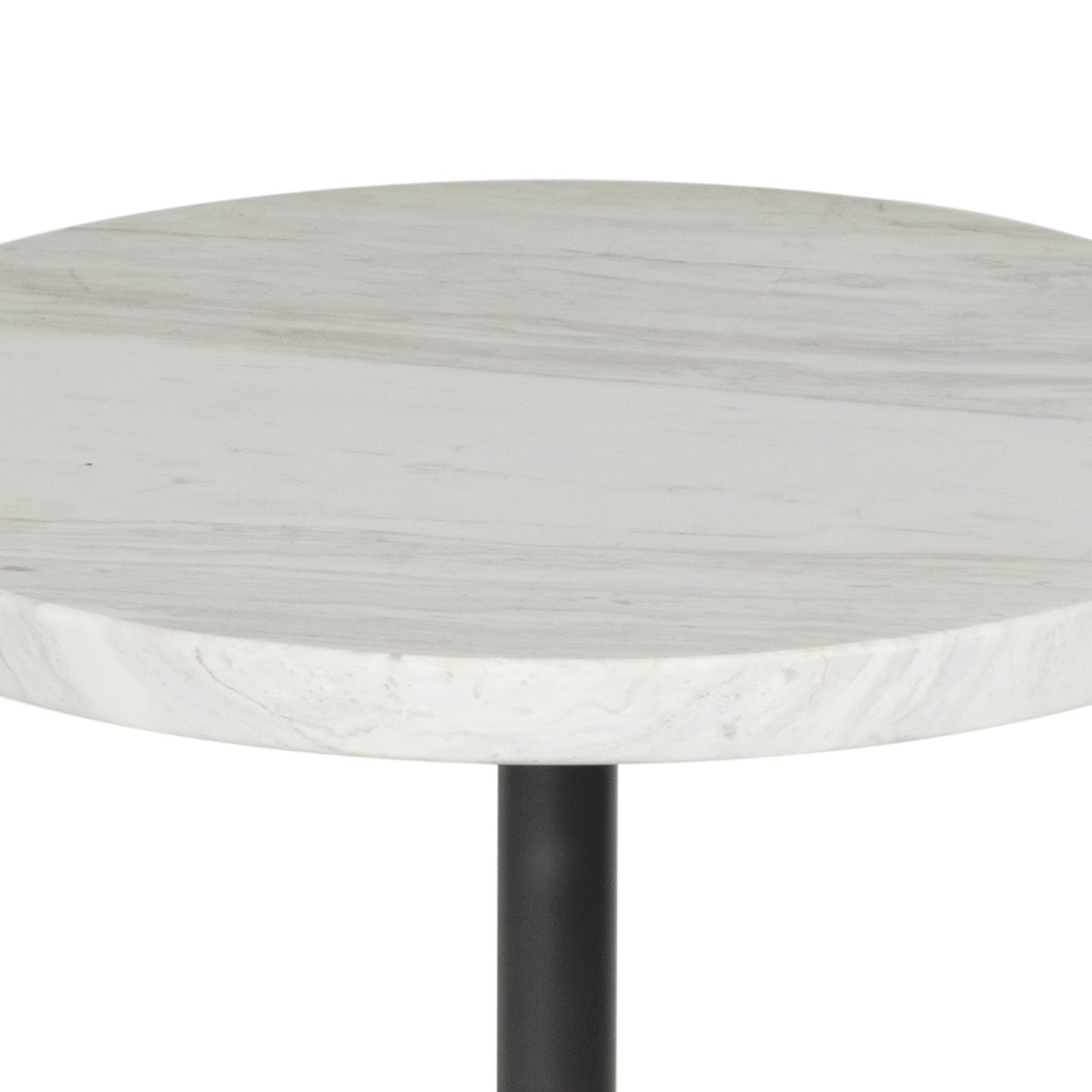 Arthur Accent Table - Round Marble & Goblet Base Side Table - Villa Decor & Design