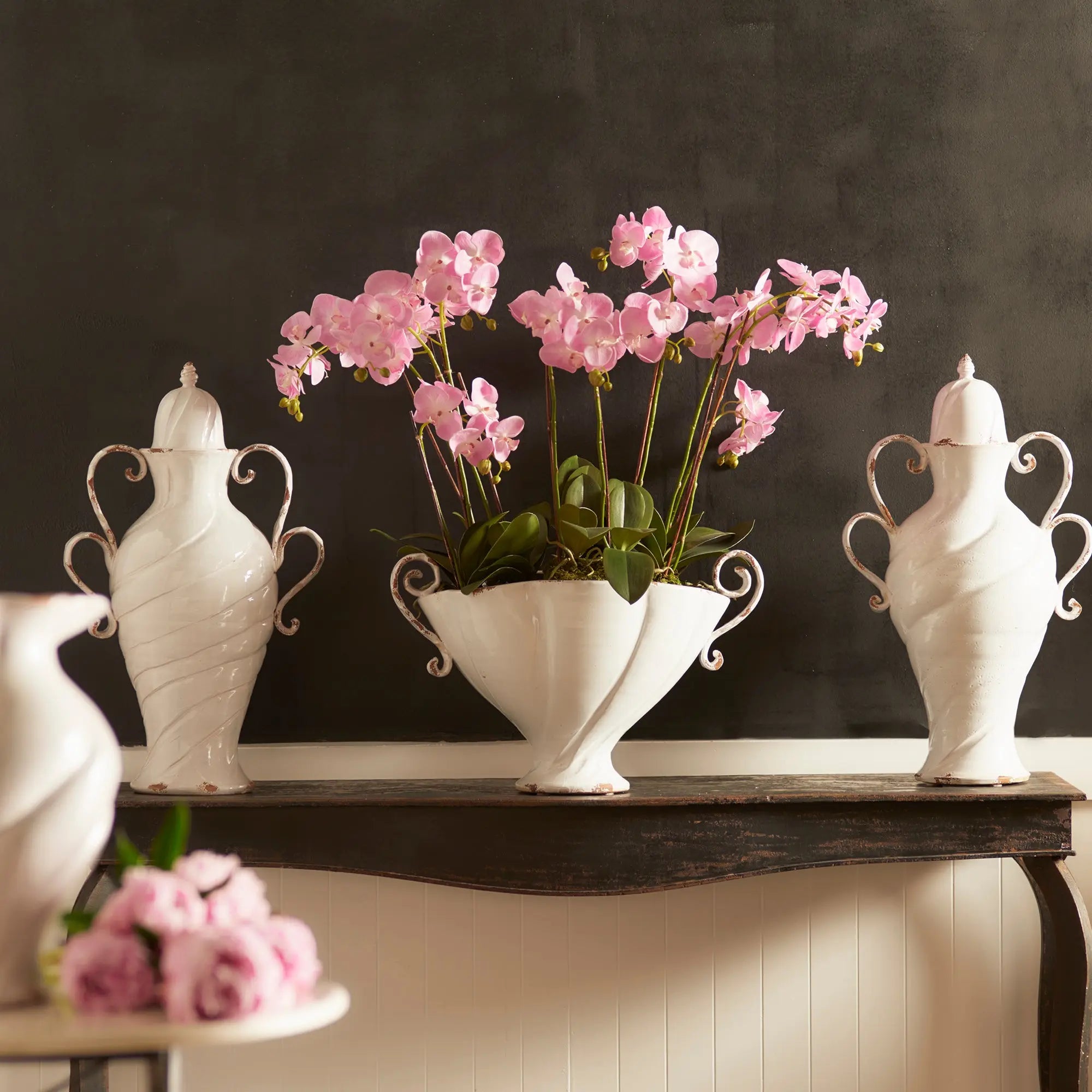 PHALAENOPSIS ORCHID DROP-IN 23" Villa Decor & Design