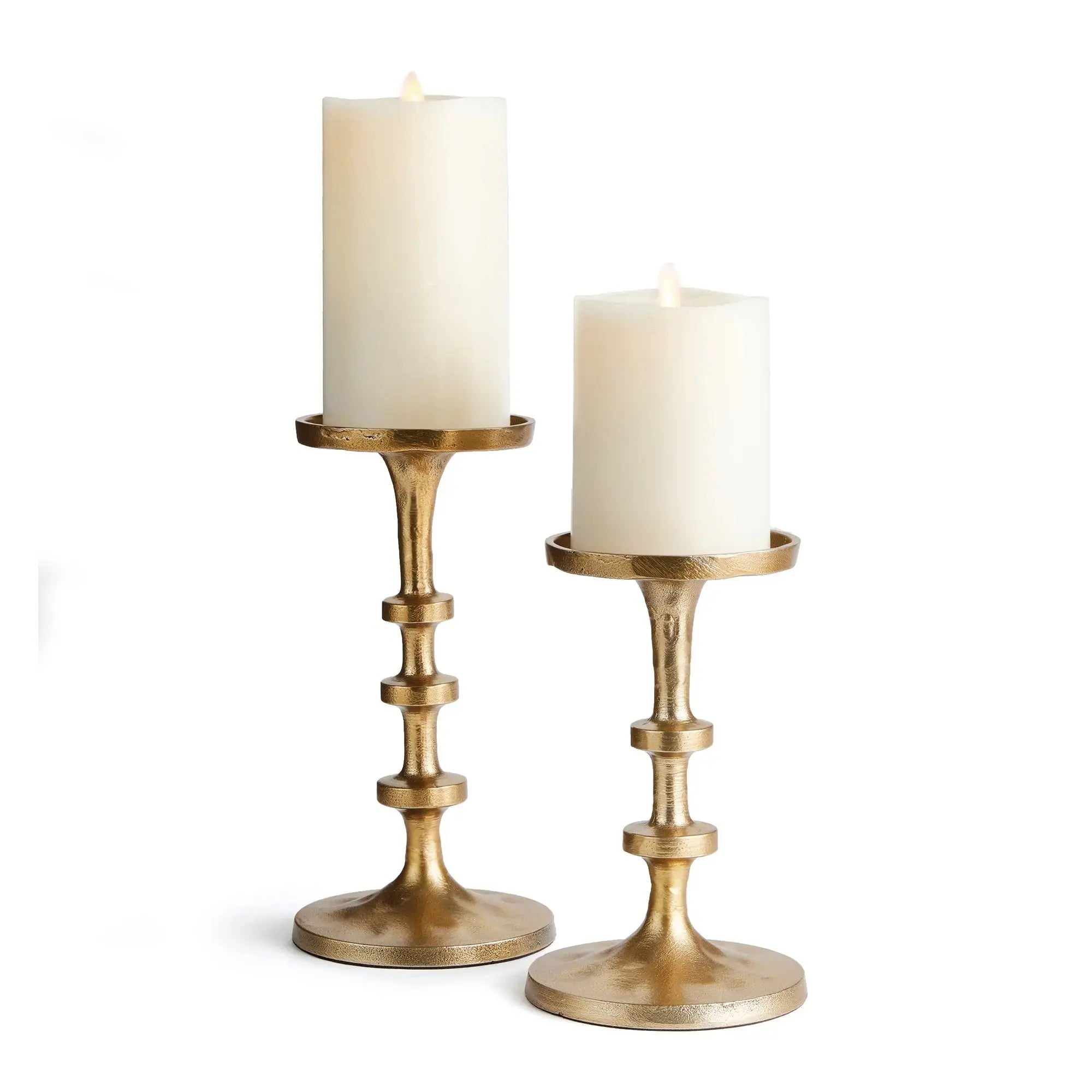 ABACUS PETITE CANDLE STANDS, SET OF 2 Villa Decor & Design