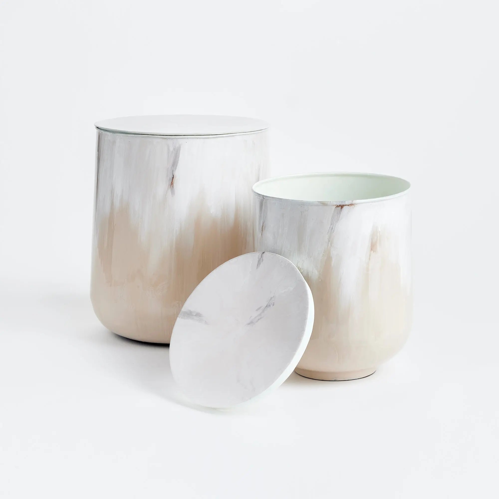 SANTOS STORAGE TABLES, SET OF 2 Villa Decor & Design