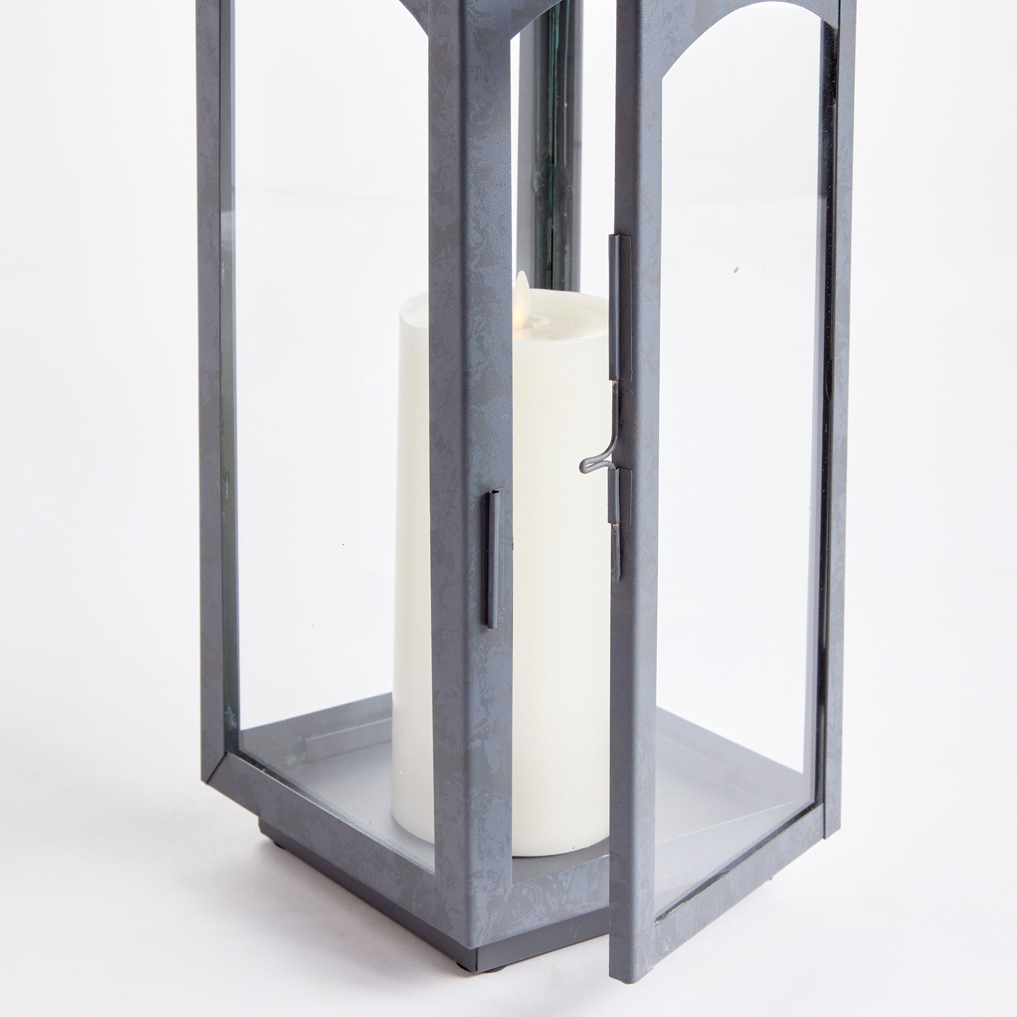 Antoinette Outdoor Lantern - LARGE | GRAY