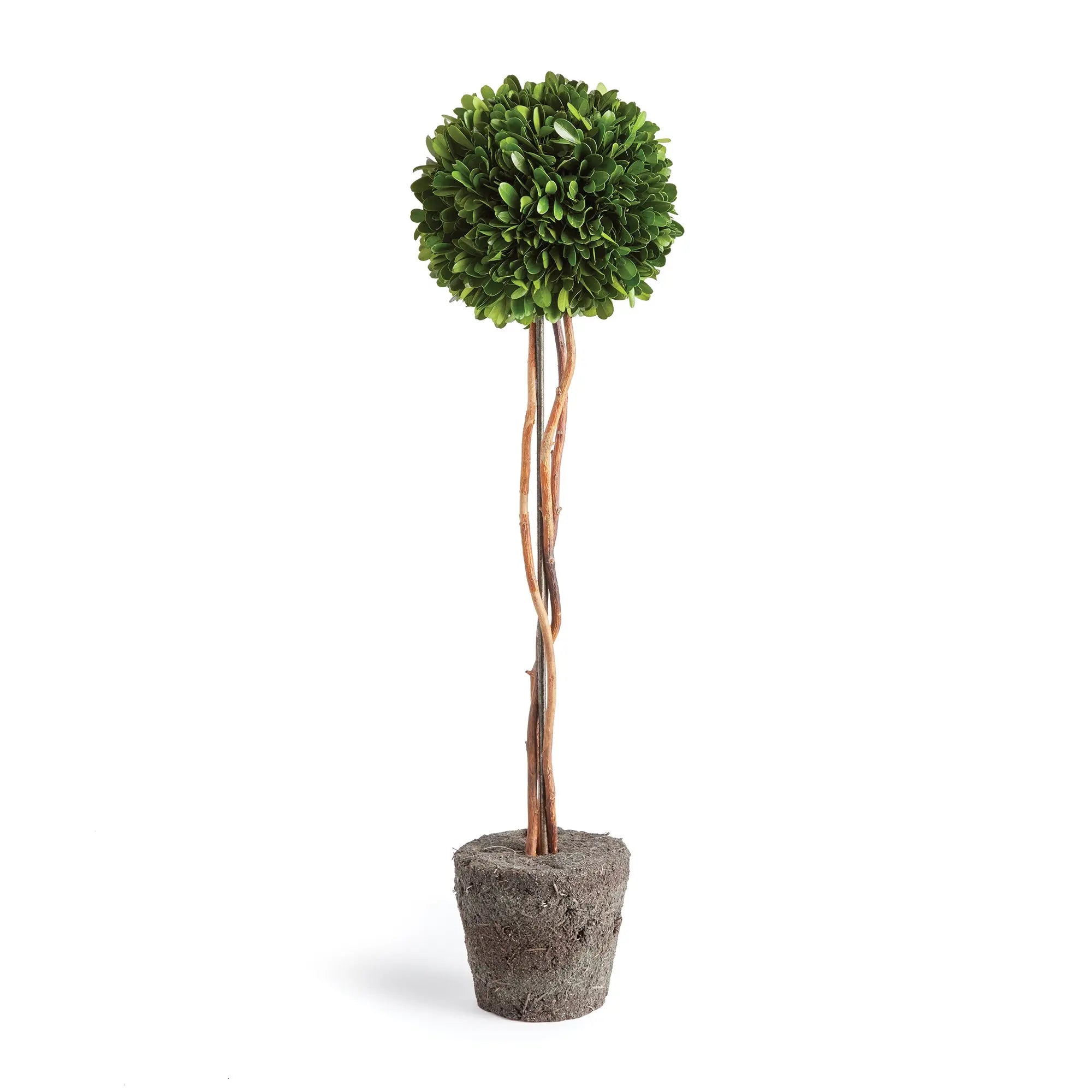 BOXWOOD SINGLE SPHERE TOPIARY DROP-IN 24" Villa Decor & Design