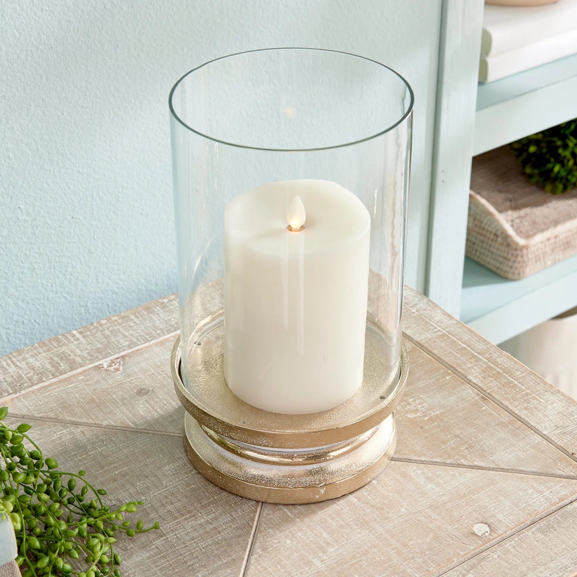 FLORENCE FOOTED HURRICANE SMALL Villa Decor & Design