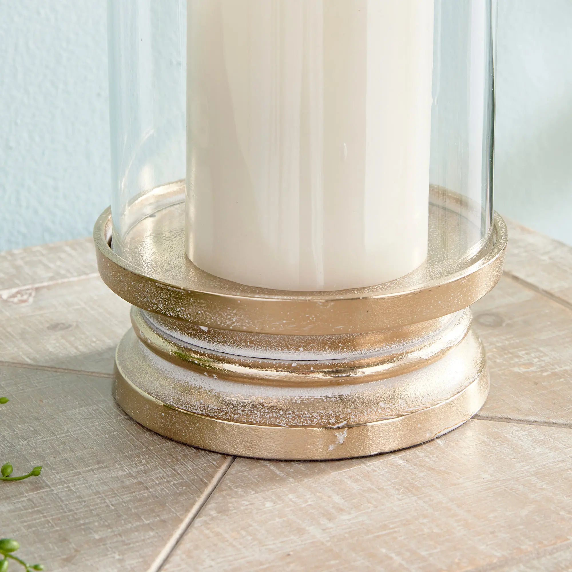 FLORENCE FOOTED HURRICANE SMALL Villa Decor & Design