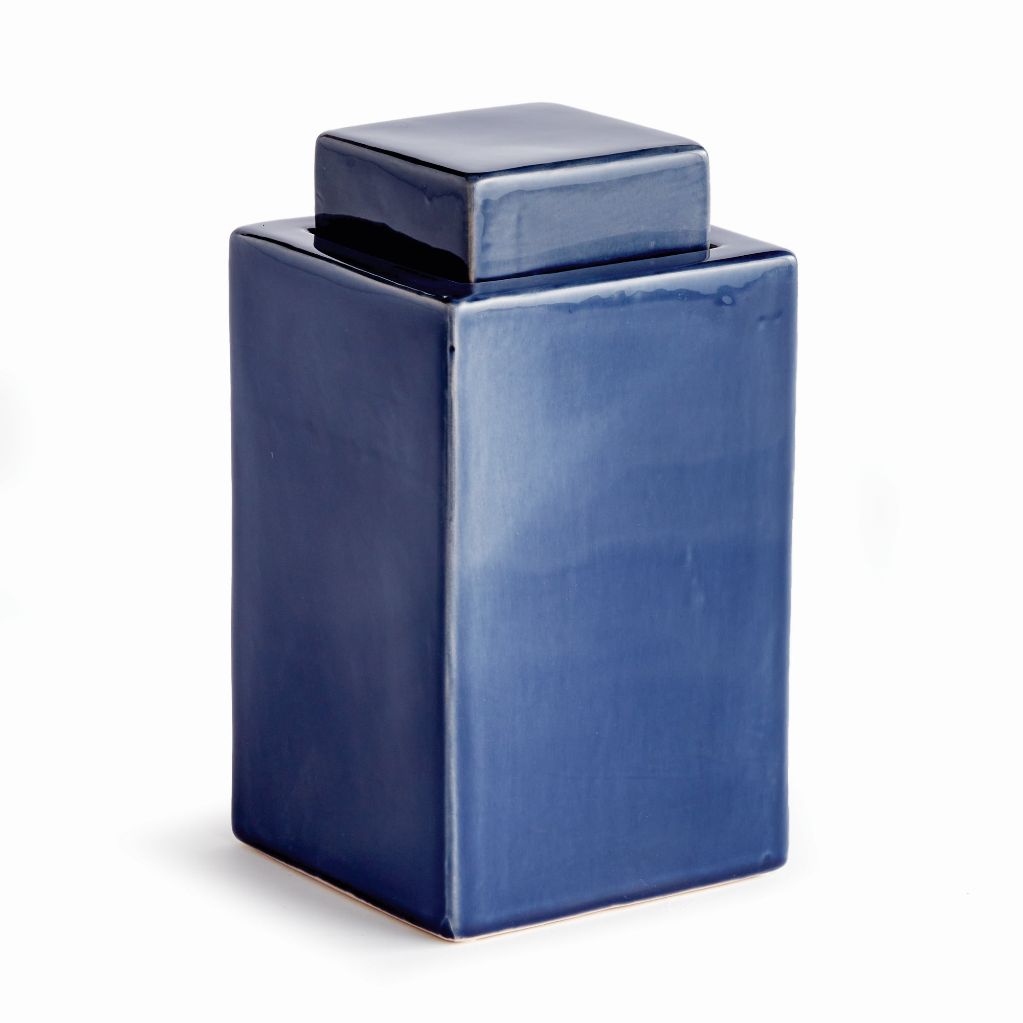 Ophelia Ceramic Lidded Jar – Cream or Blue | 4 Sizes