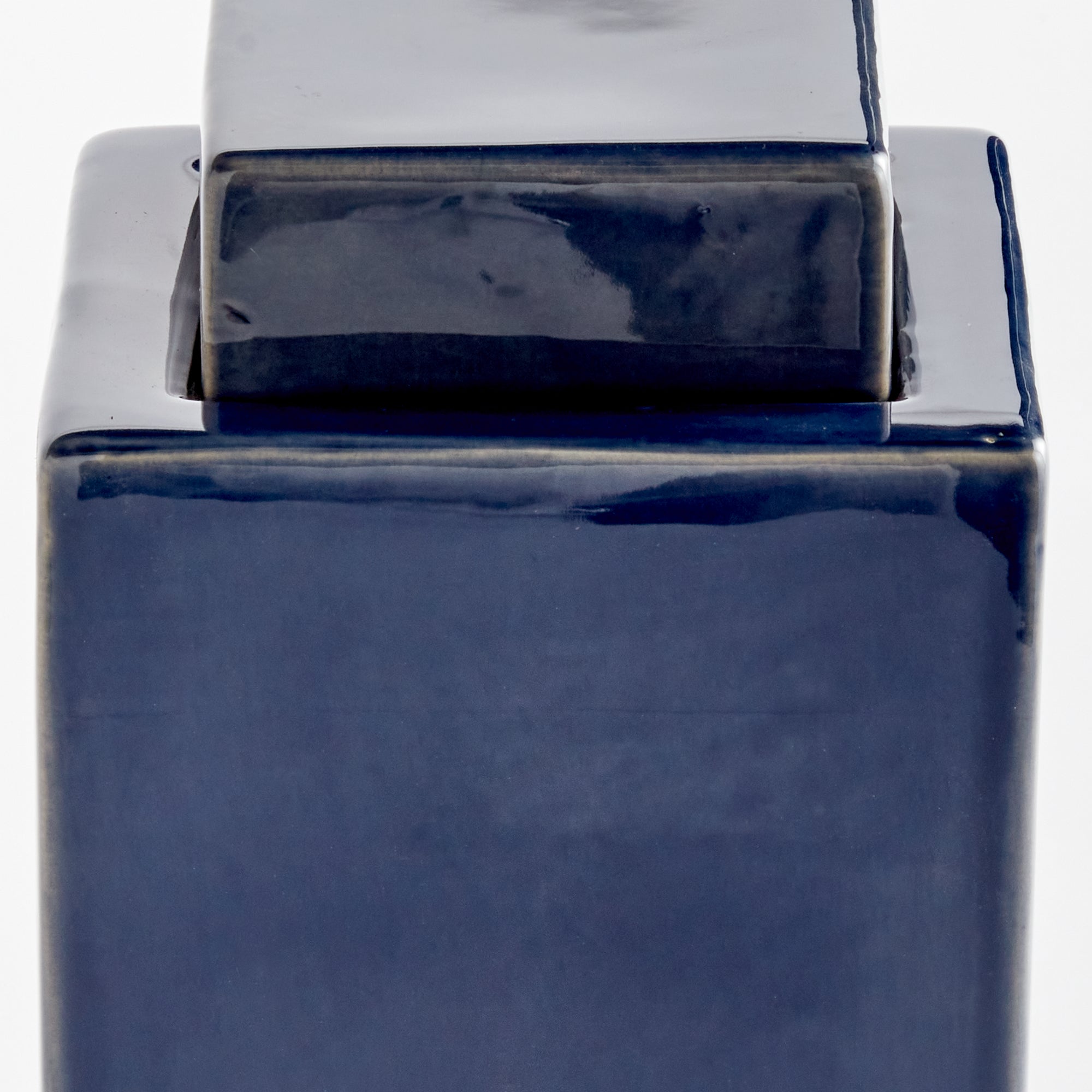 Ophelia Ceramic Lidded Jar – Cream or Blue | 4 Sizes