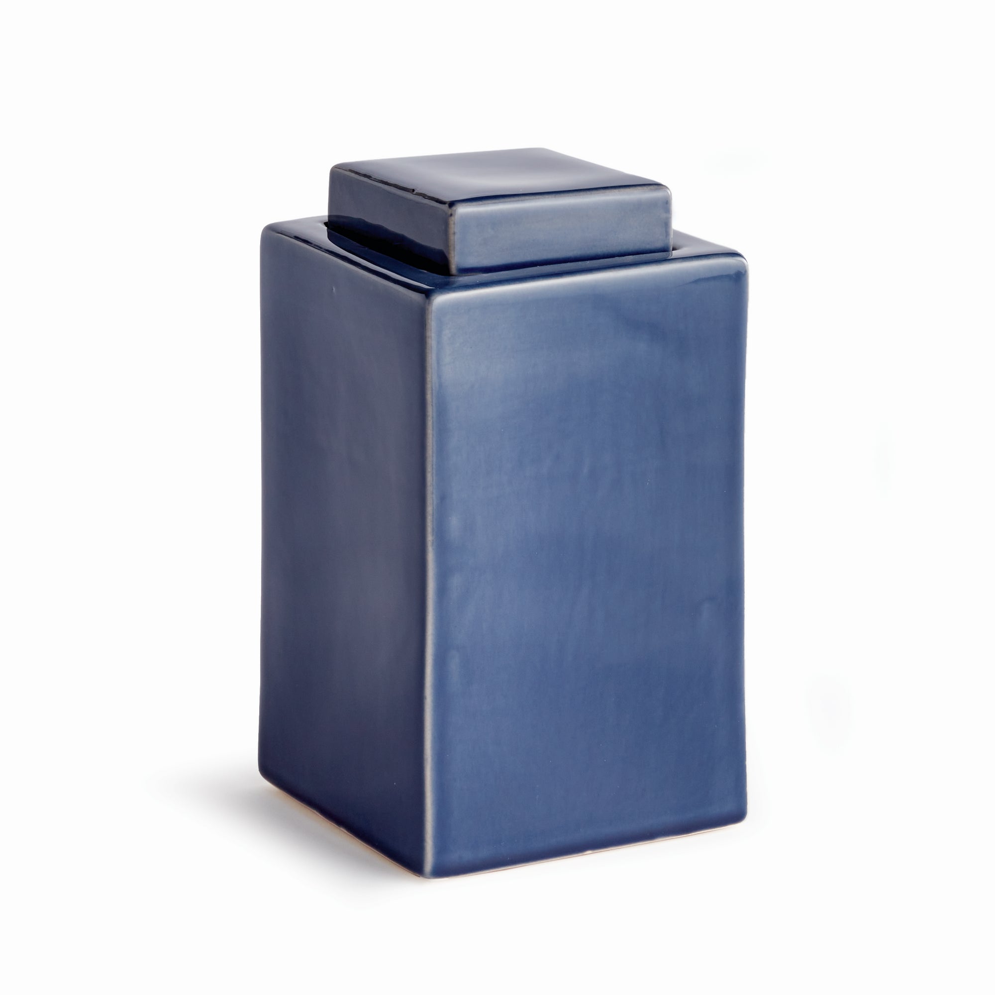 Ophelia Ceramic Lidded Jar – Cream or Blue | 4 Sizes