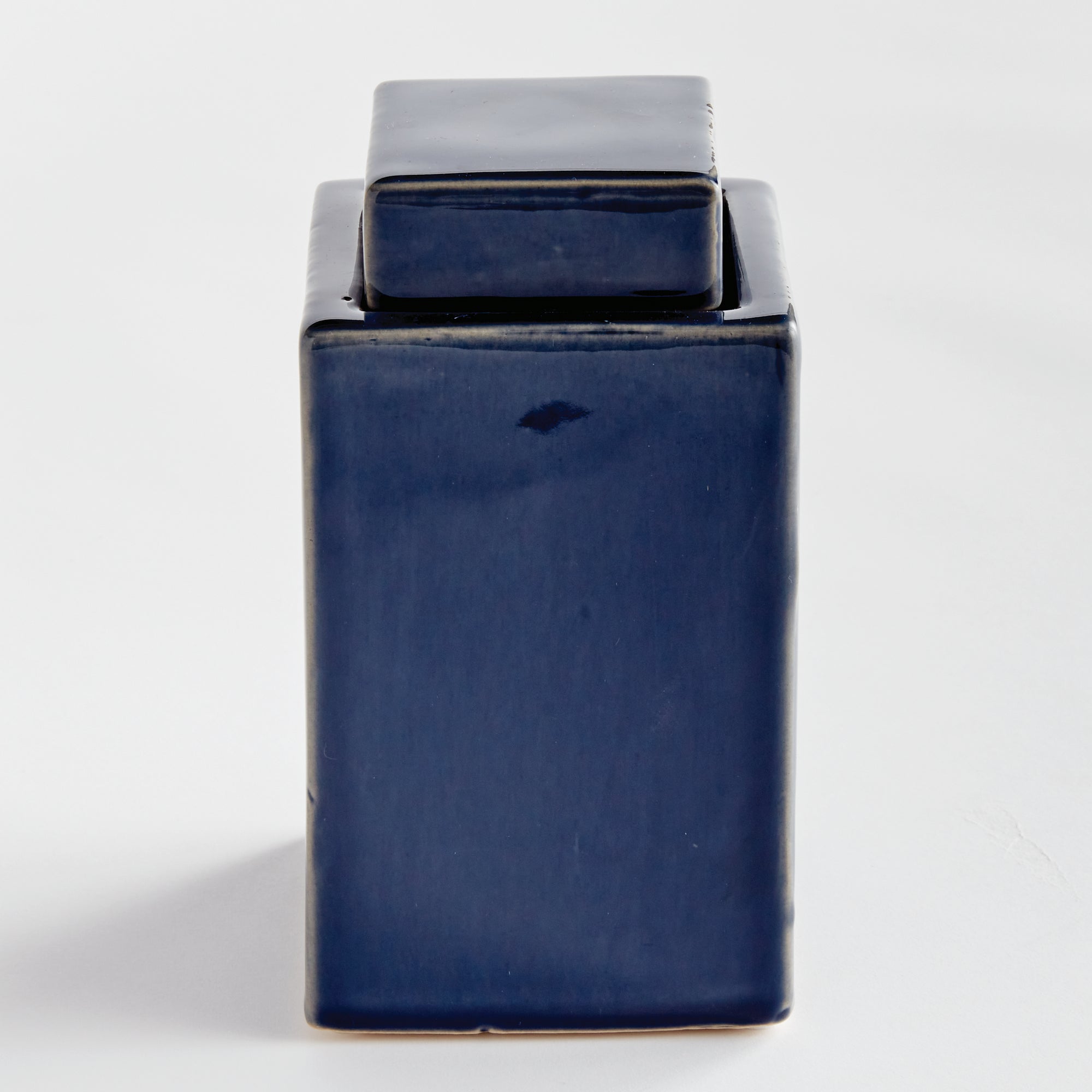 Ophelia Ceramic Lidded Jar – Cream or Blue | 4 Sizes
