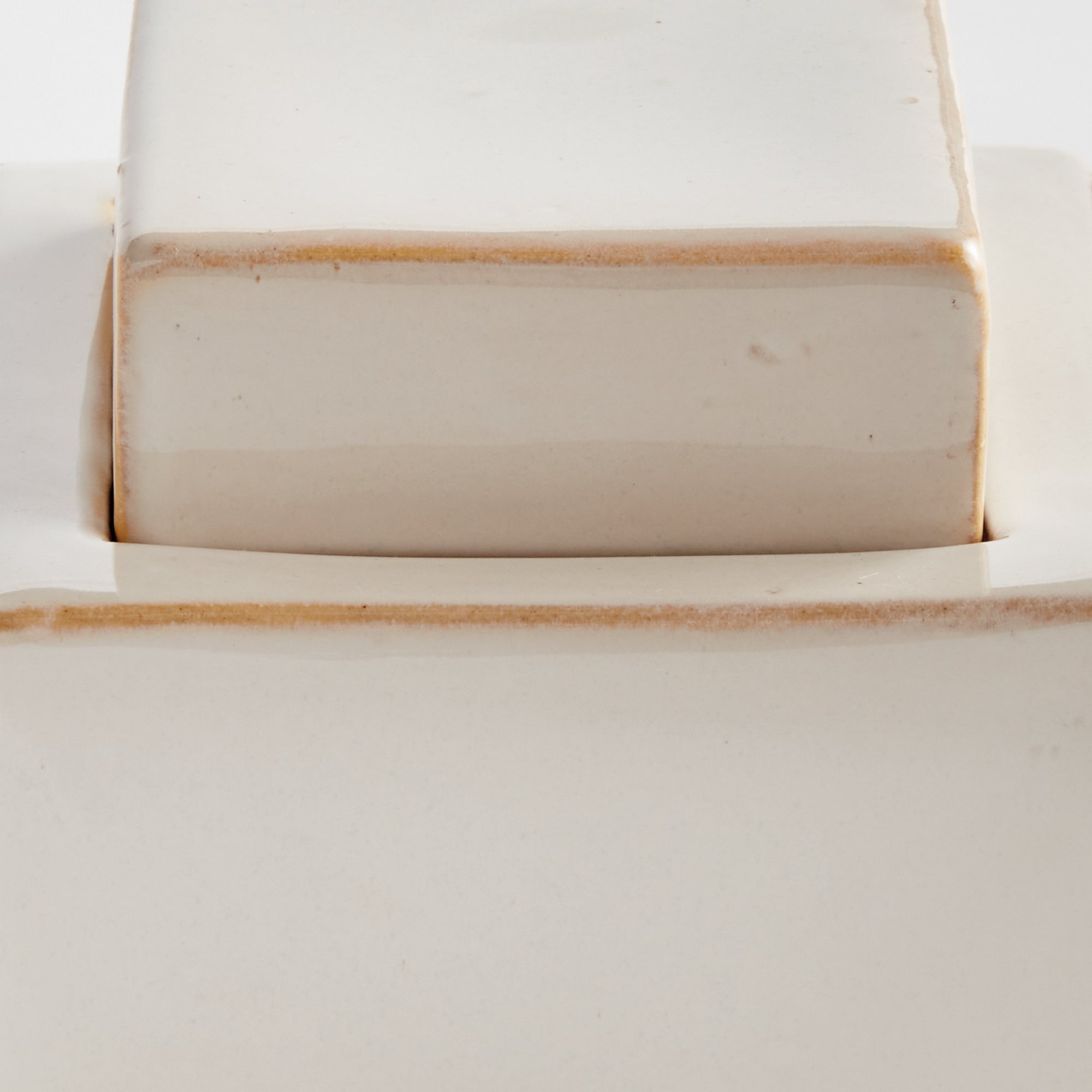 Ophelia Ceramic Lidded Jar – Cream or Blue | 4 Sizes