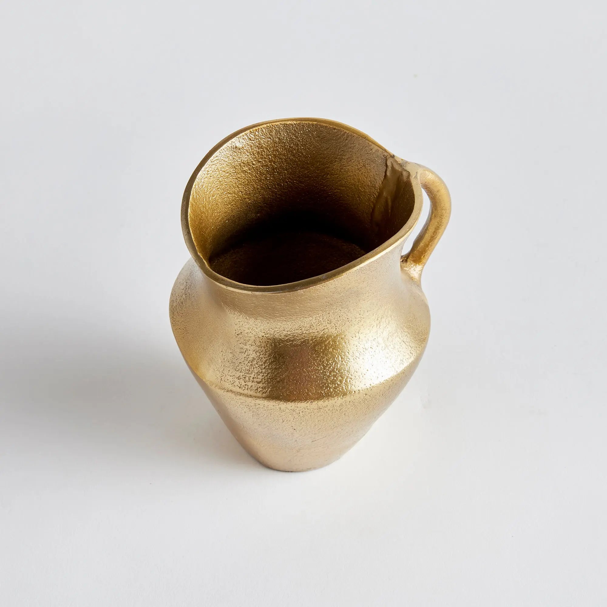 Elaina Decorative Pitcher | Multiple Sizes - Hand-Casted Textured Aluminum Napa Home & Garden