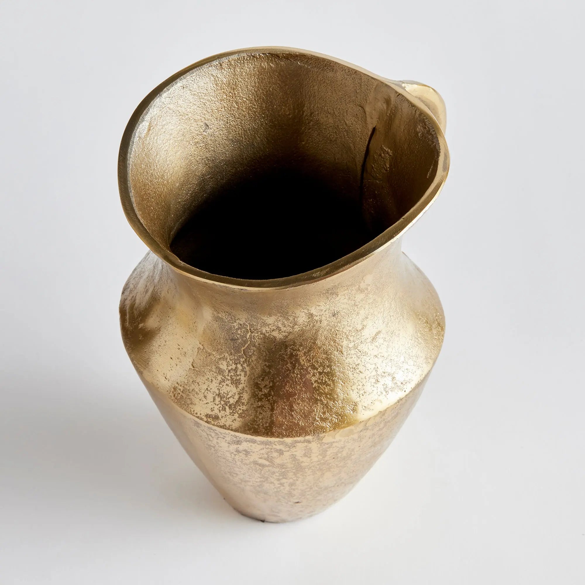 Elaina Decorative Pitcher | Multiple Sizes - Hand-Casted Textured Aluminum Napa Home & Garden