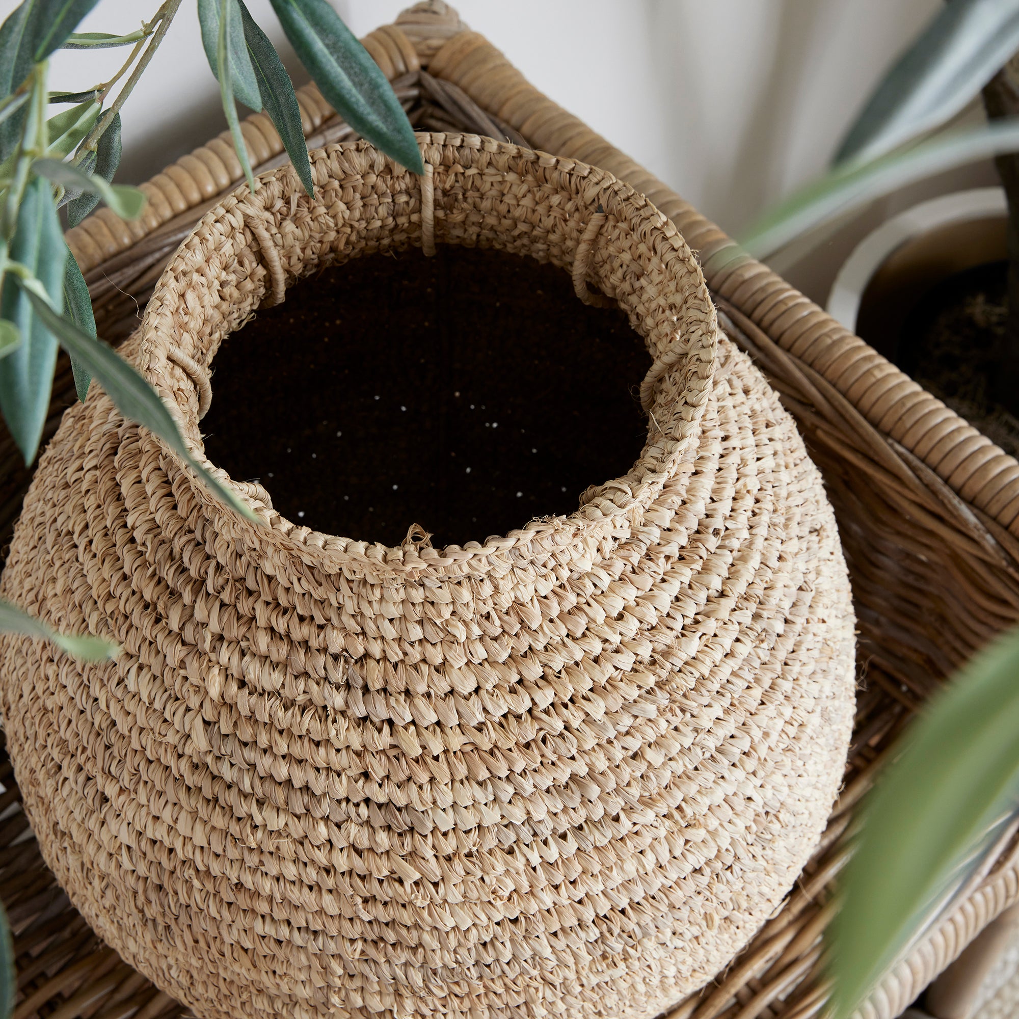 REMI WOVEN VASE LARGE