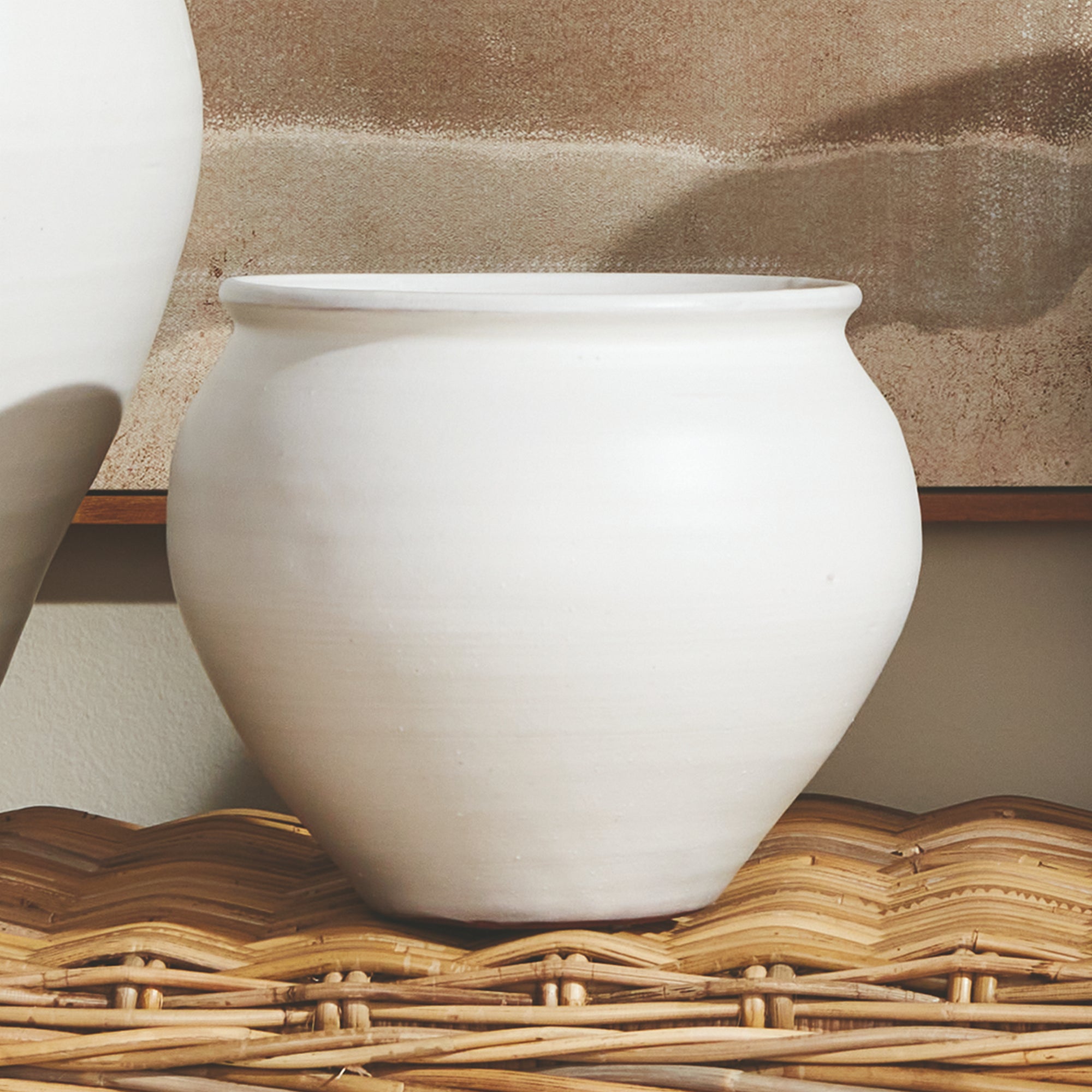 Mirela Drum Vase - LARGE
