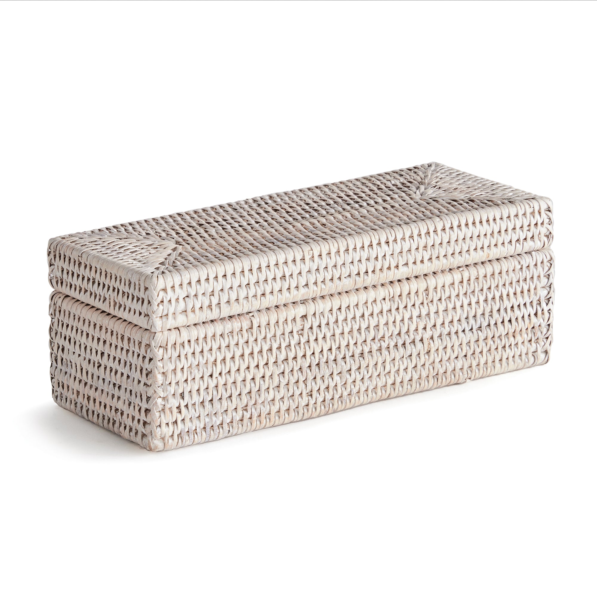Burma Rattan 3-Compartment Lidded Box