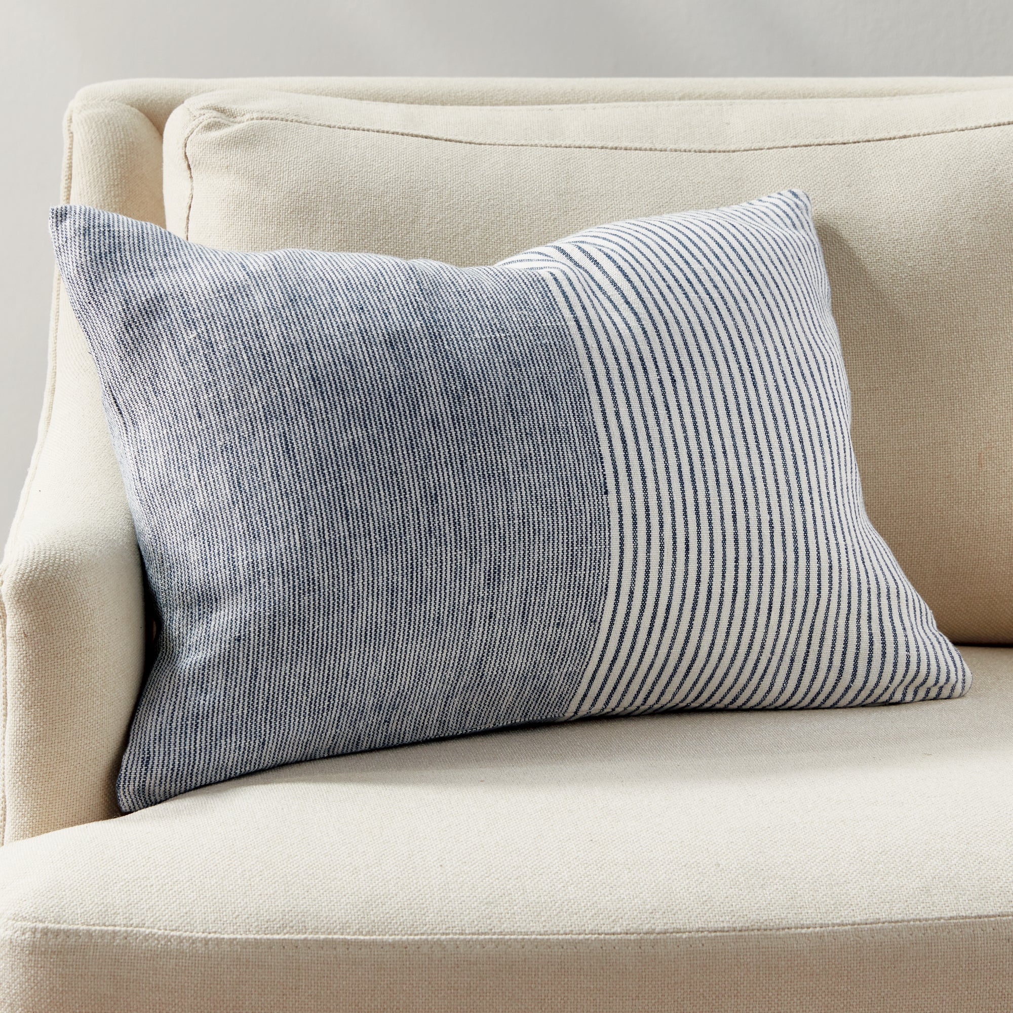 OTIS PINSTRIPE LUMBAR PILLOW