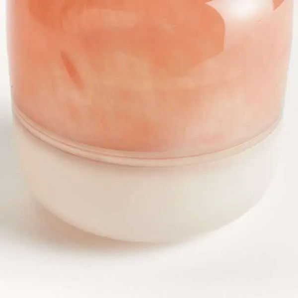 Melora Vase - Small or Large Melon Ombre Mouth-Blown Glass - Villa Decor & Design