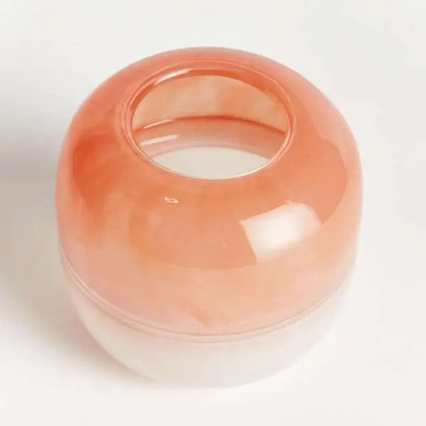 Melora Vase - Small or Large Melon Ombre Mouth-Blown Glass - Villa Decor & Design