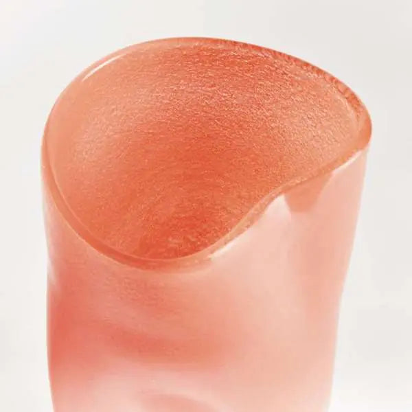 Malina Vase - Melon Ombre Mouth-Blown Glass (3 Styles) - Villa Decor & Design