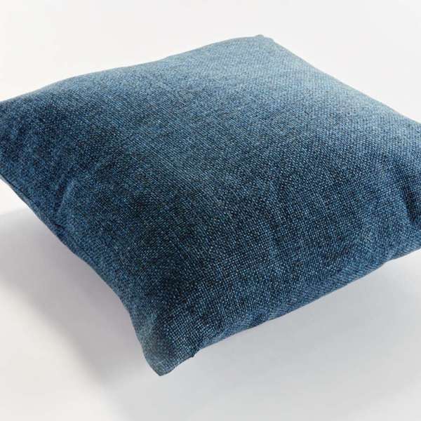 Bevin Indoor-Outdoor Pillow - Dark Blue Jacquard | Recycled Fiber Insert Napa Home & Garden