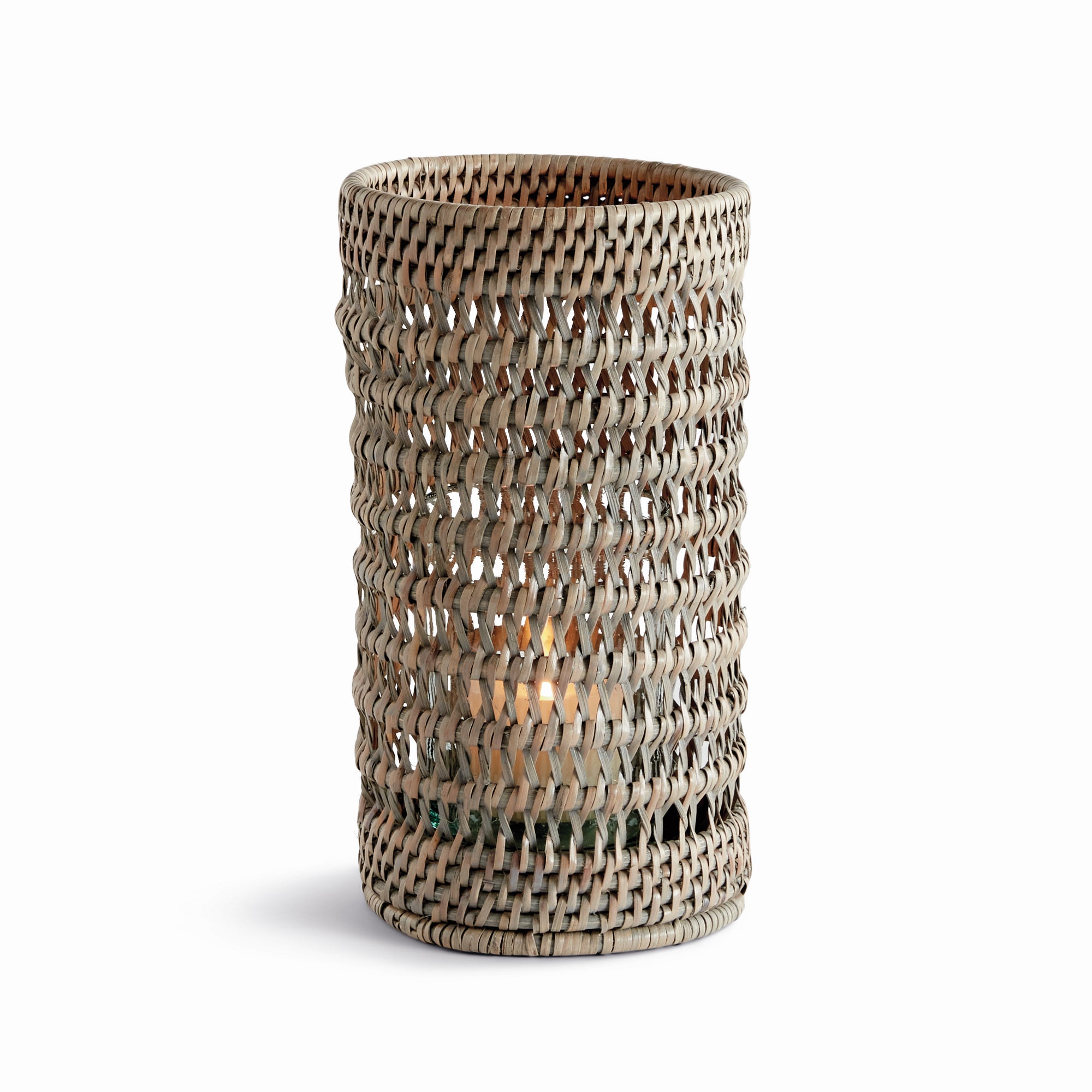 Burma Rattan Hurricane - SMALL, Gray Wash