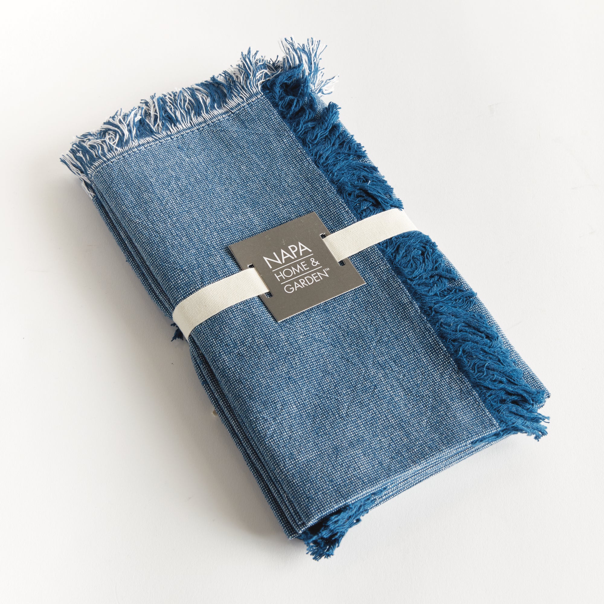 Aura Cotton Dinner Napkins - Set of 4 | Soft, Durable & Machine Washable