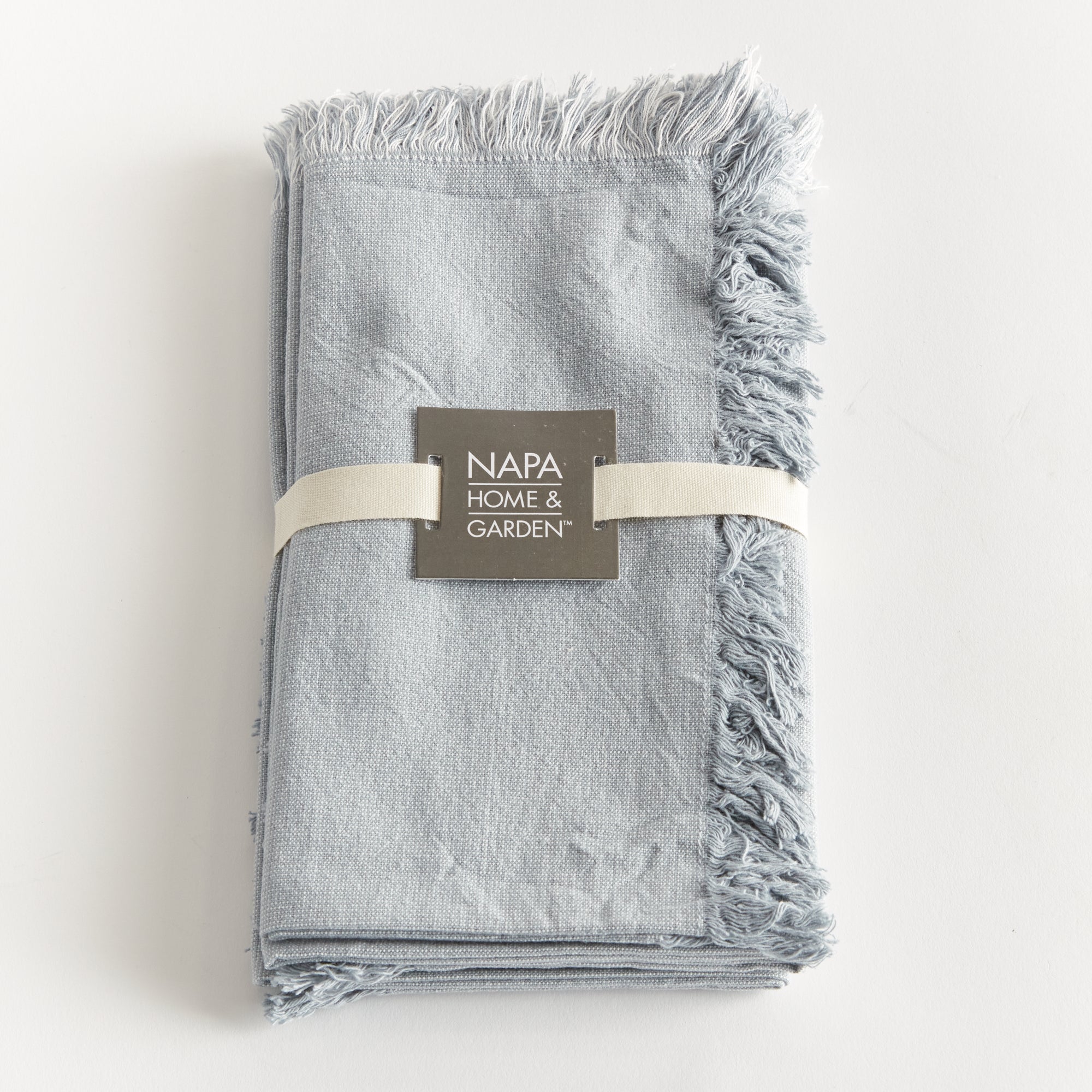 Aura Cotton Dinner Napkins - Set of 4 | Soft, Durable & Machine Washable