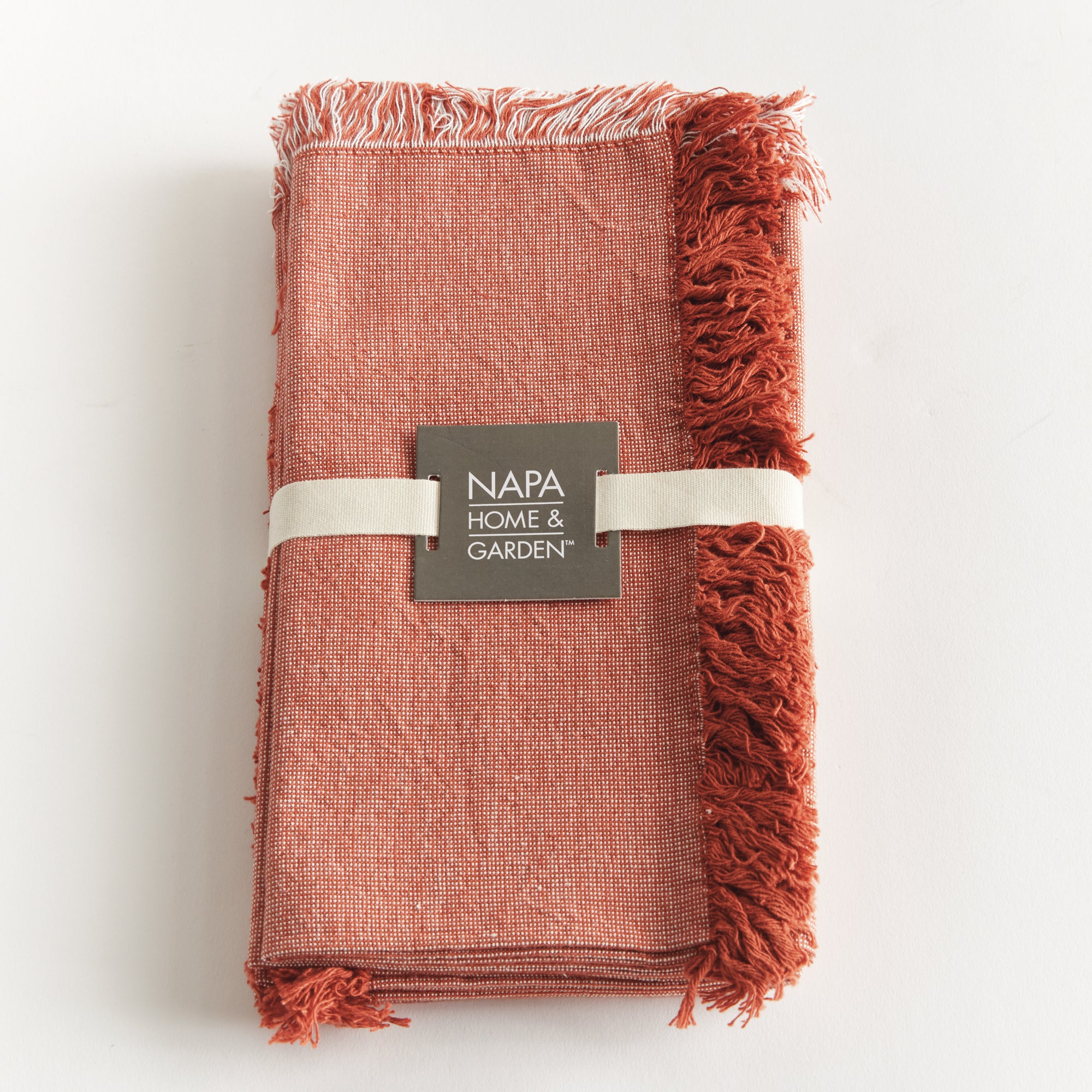 Aura Cotton Dinner Napkins - Set of 4 | Soft, Durable & Machine Washable