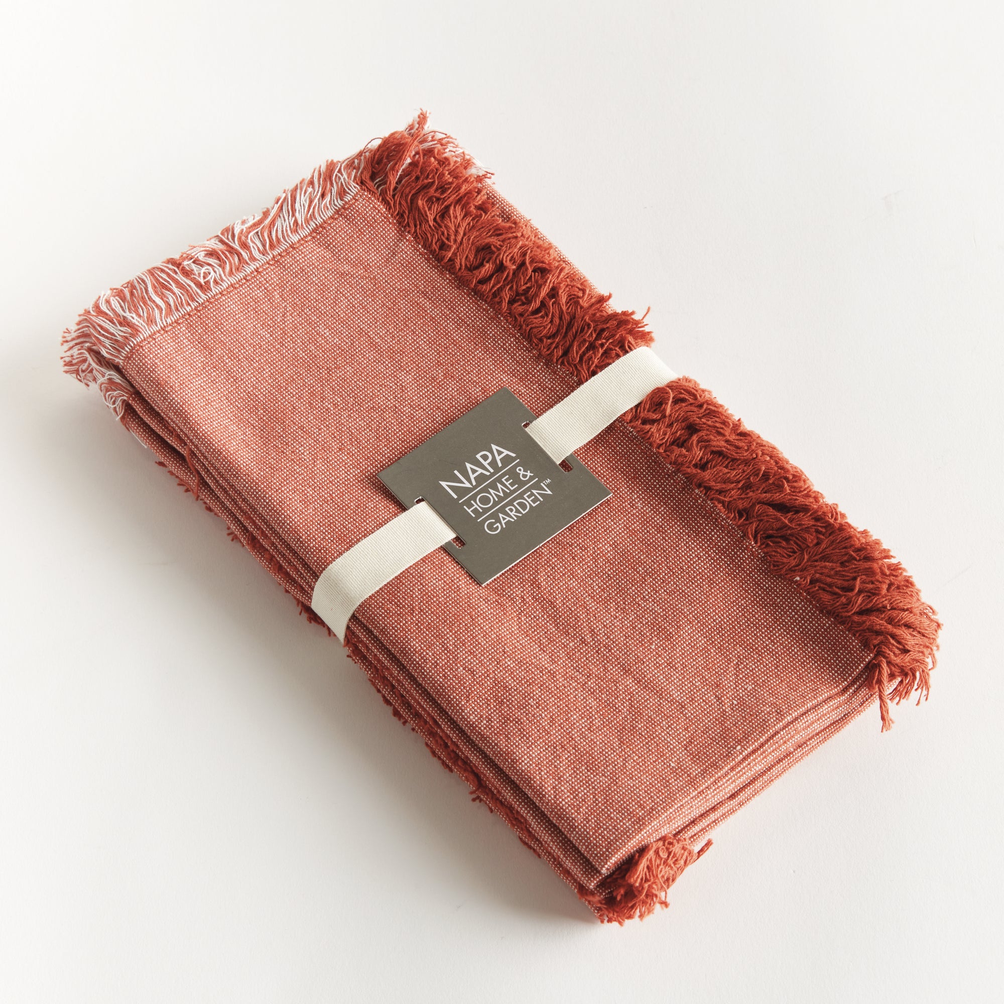 Aura Cotton Dinner Napkins - Set of 4 | Soft, Durable & Machine Washable