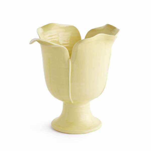 Petalo Vase - Handmade Italian Sculptural Petal Vase (White or Celadon)