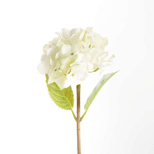 Hydrangea Stems - Set of 6 Life-Like 18" Faux Floral Stems - Villa Decor & Design