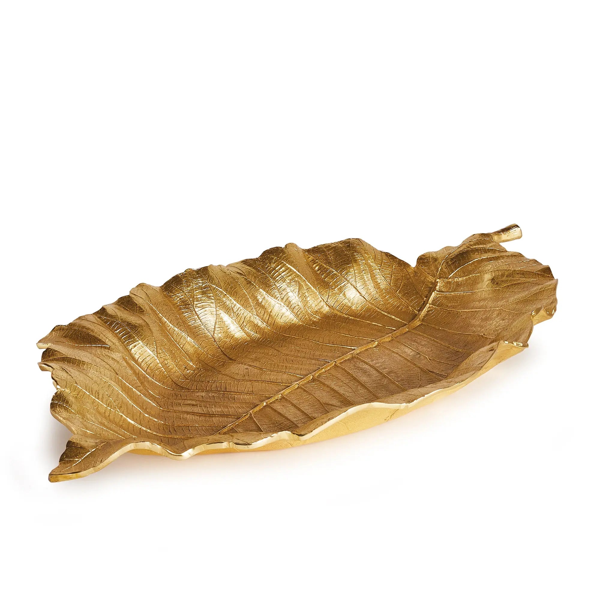 ALEGRA GRAND LEAF TRAY Villa Decor & Design