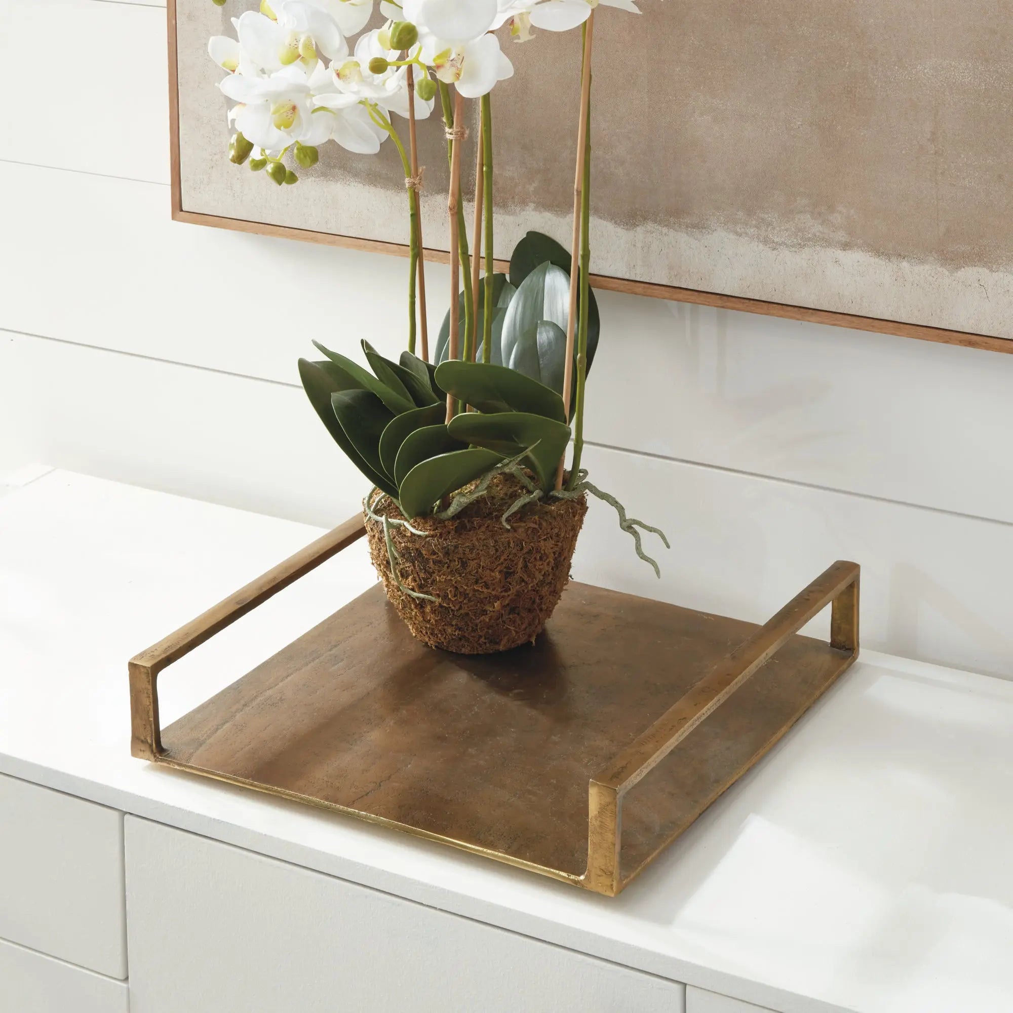 CABOT SQUARE TRAY LARGE Villa Decor & Design