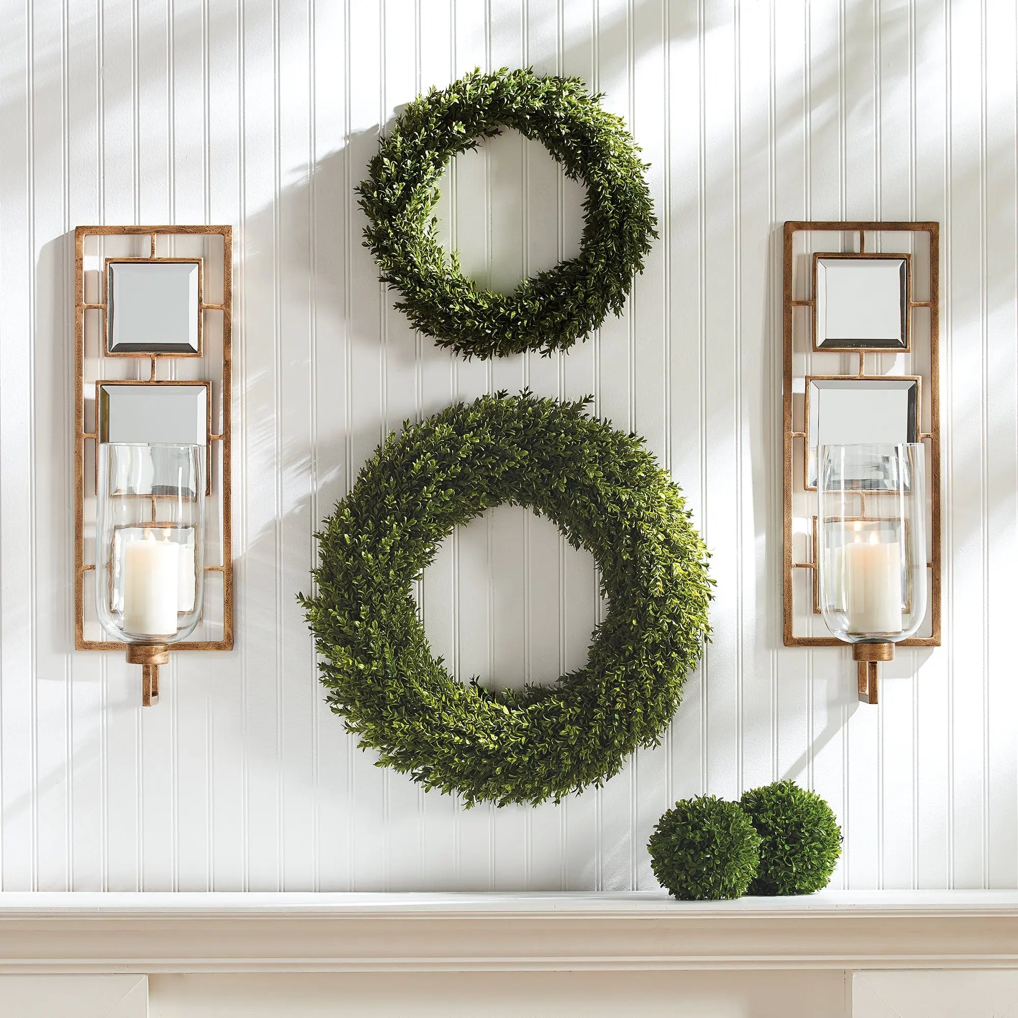 BARCLAY BUTERA WILSHIRE WALL CANDLE SCONCE Villa Decor & Design